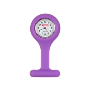 OROLOGIO PER INFERMIERI - rotondo - viola
