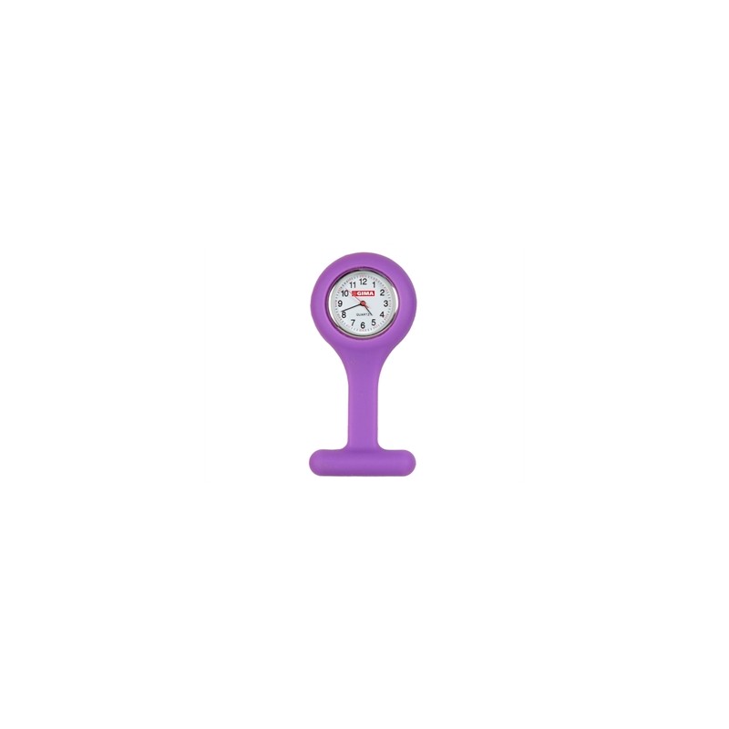 OROLOGIO PER INFERMIERI - rotondo - viola