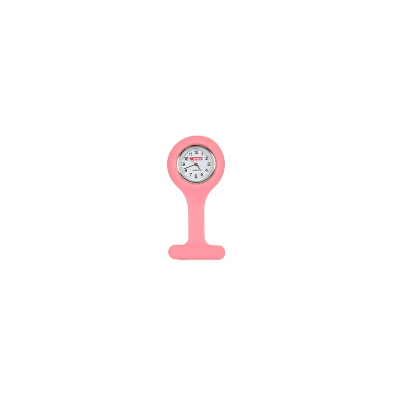 OROLOGIO PER INFERMIERI - rotondo - rosa