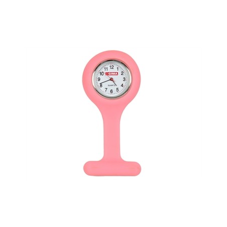 OROLOGIO PER INFERMIERI - rotondo - rosa