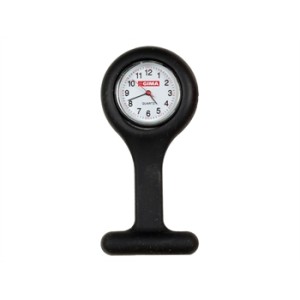 OROLOGIO PER INFERMIERI - rotondo - nero