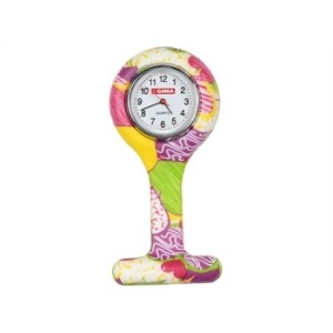 OROLOGIO PER INFERMIERI - rotondo - fantasia colori