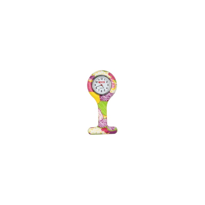 OROLOGIO PER INFERMIERI - rotondo - fantasia colori