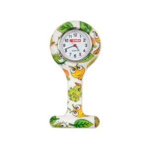OROLOGIO PER INFERMIERI - rotondo - fantasia bruco