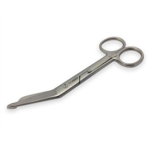 FORBICI PER BENDE con clip - 14 cm