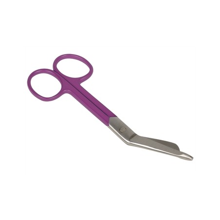 FORBICI PER BENDE - anelli viola - 14 cm
