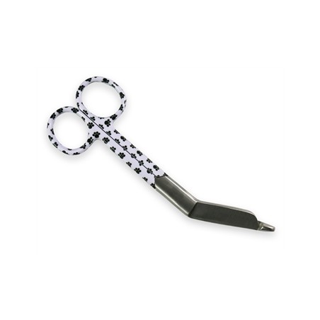 FORBICI PER BENDE - fantasia orme - 14 cm