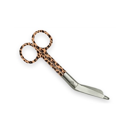 FORBICI PER BENDE - fantasia leopardo - 14 cm