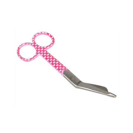 FORBICI PER BENDE - fantasia cuori - 14 cm