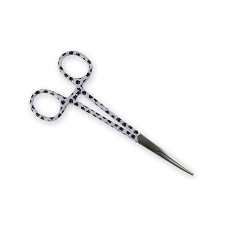 PINZA EMOSTATICA RETTA - fantasia orme - 16 cm