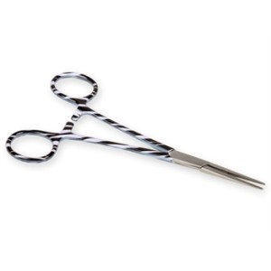 PINZA EMOSTATICA RETTA - fantasia zebra - 16 cm