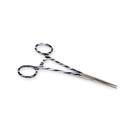 PINZA EMOSTATICA RETTA - fantasia zebra - 16 cm