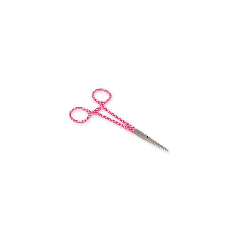PINZA EMOSTATICA RETTA - fantasia cuori - 16 cm