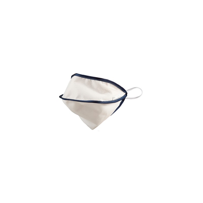 MASCHERINA RIUTILIZZABILE MYCROCLEAN BFE 99,8% - doppio strato, bianca/blu