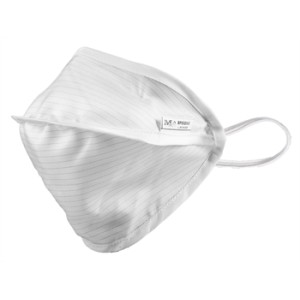 MASCHERINA RIUTILIZZABILE MYCROCLEAN BFE 99,8% - bianca/bianca con nasello