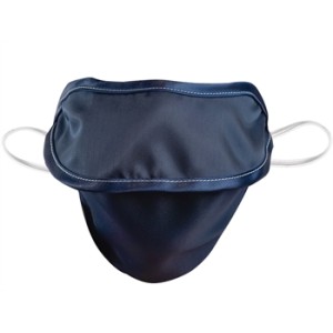 MASCHERINA RIUTILIZZABILE MYCROCLEAN BFE 99,8% - blu/blu