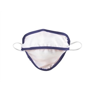 MASCHERINA RIUTILIZZABILE MYCROCLEAN JUNIOR/ ADULTI SMALL BFE 99,8% - bianca/blu