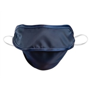 MASCHERINA RIUTILIZZABILE MYCROCLEAN JUNIOR/ ADULTI SMALL BFE 99,8% - blu/blu
