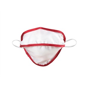 MASCHERINA RIUTILIZZABILE MYCROCLEAN KID BFE 99,8% - bianca/rossa