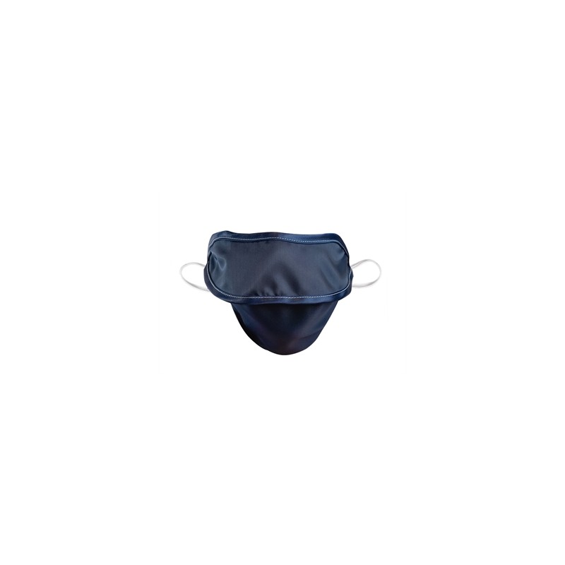 MASCHERINA RIUTILIZZABILE MYCROCLEAN KID BFE 99,8% - blu/blu