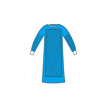 CAMICE CHIRURGICO RINFORZATO 50g/m2 130x150 cm - misura XL - sterile