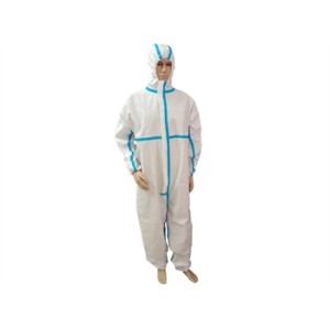 TUTA ISOLANTE CON CUCITURE TERMOSALDATE - Tipo 4B-5B-6B - L - monouso
