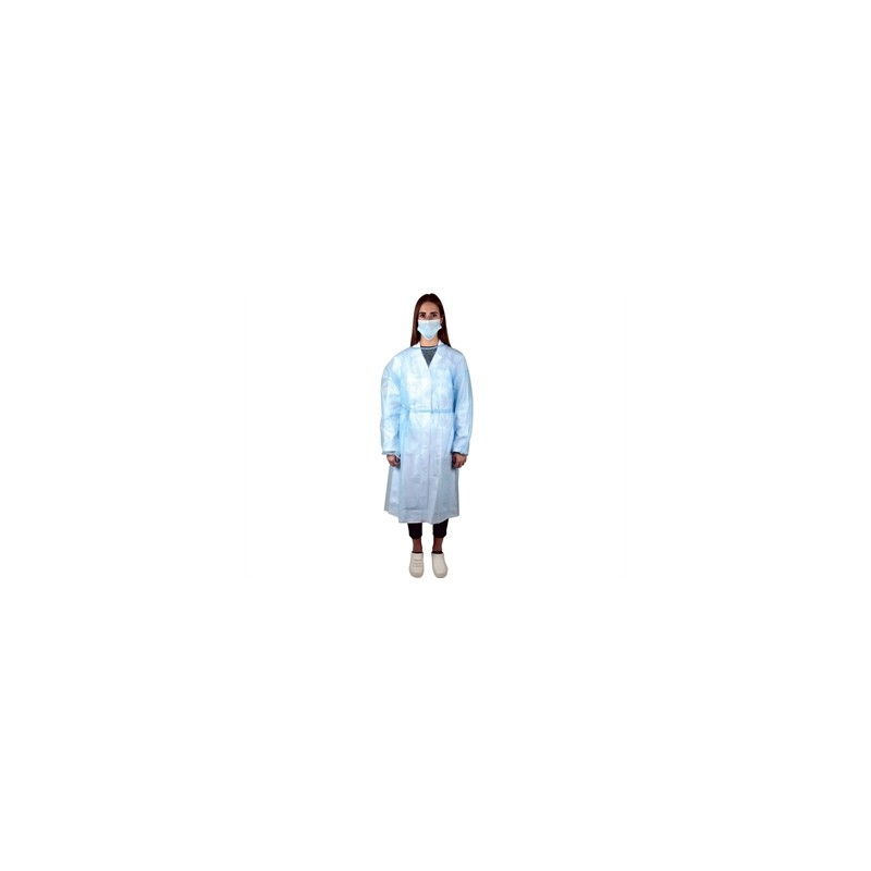 CAMICE MONOUSO 25g/m2 115x137 cm - misura M - non sterile