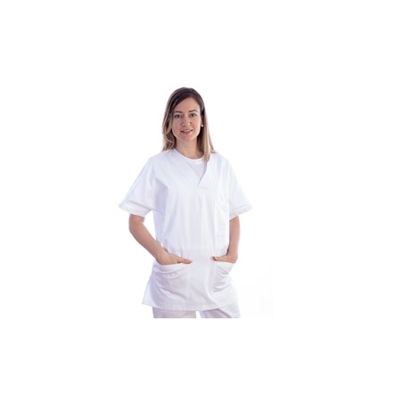 CASACCA - cotone/poliestere - unisex - taglia S bianca
