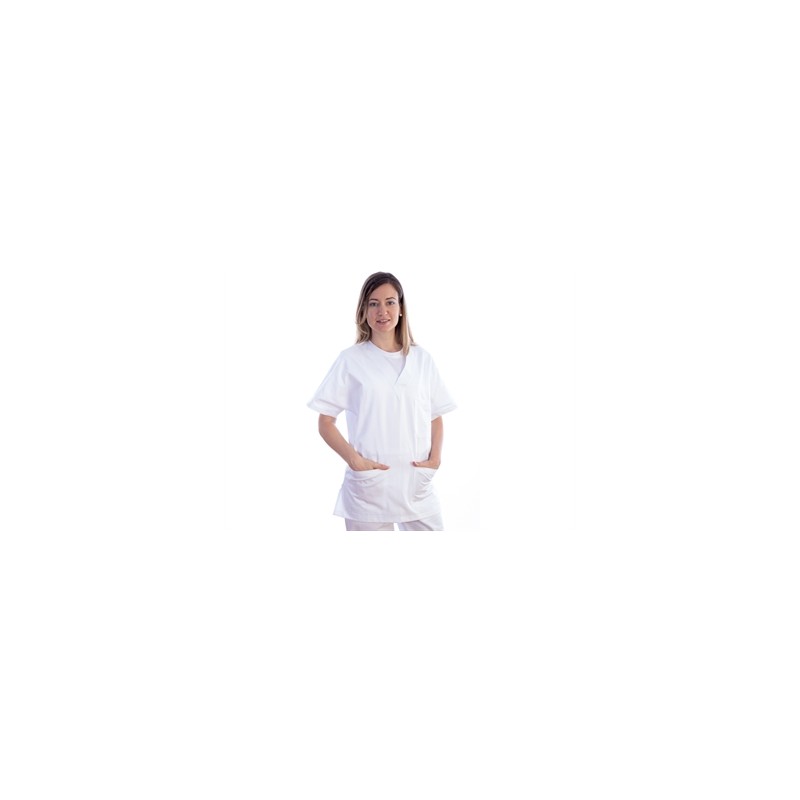 CASACCA - cotone/poliestere - unisex - taglia L bianca