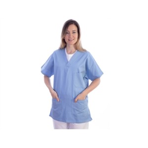 CASACCA - cotone/poliestere - unisex - taglia L azzurra