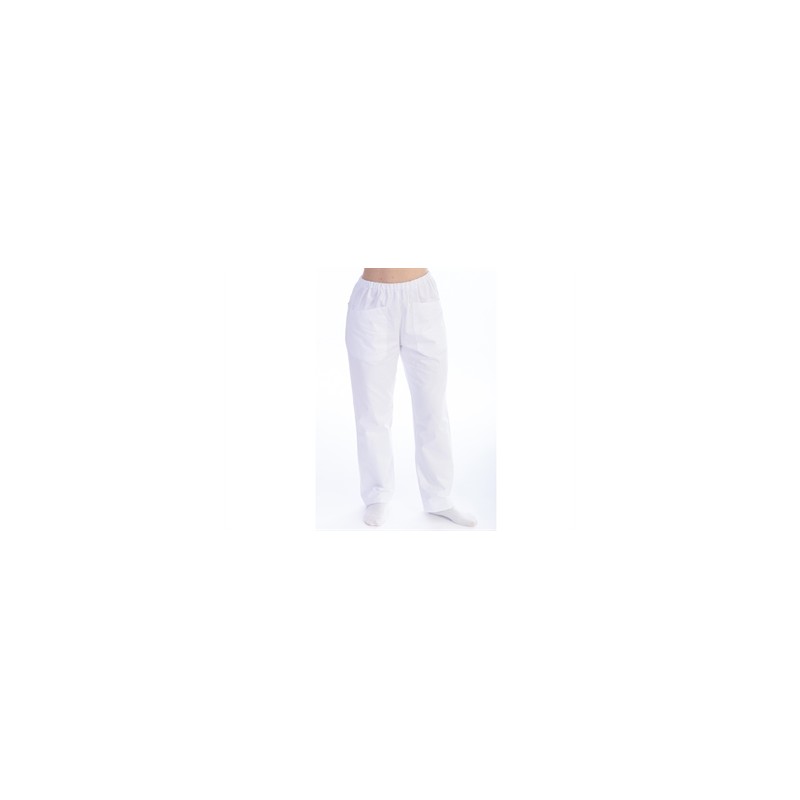 PANTALONI - cotone/poliestere - unisex - taglia XS bianchi