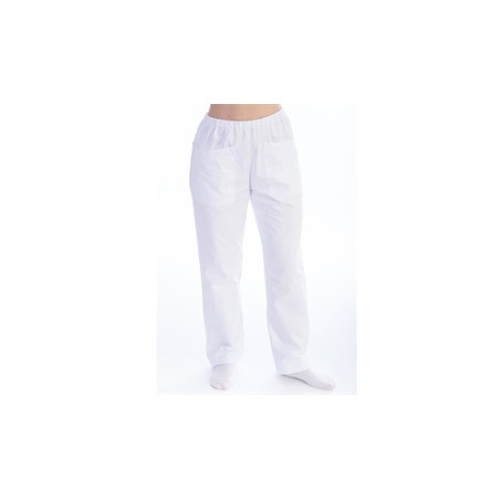 PANTALONI - cotone/poliestere - unisex - taglia L bianchi