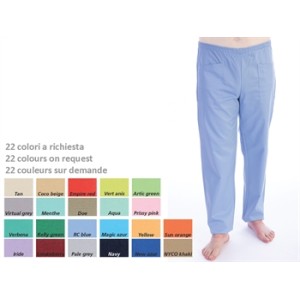 PANTALONI - cotone/poliestere - unisex - taglia XS colore a richiesta