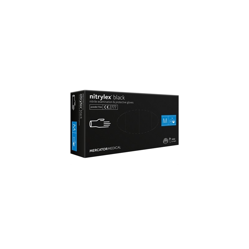 GUANTI NITRILE NITRYLEX BLACK - medi
