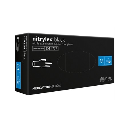 GUANTI NITRILE NITRYLEX BLACK - medi