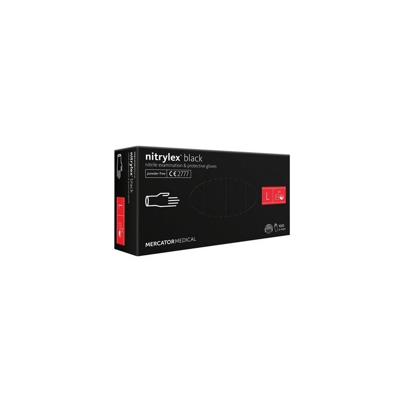 GUANTI NITRILE NITRYLEX BLACK - grandi