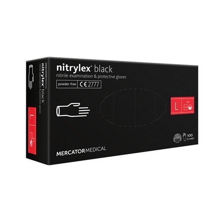 GUANTI NITRILE NITRYLEX BLACK - grandi