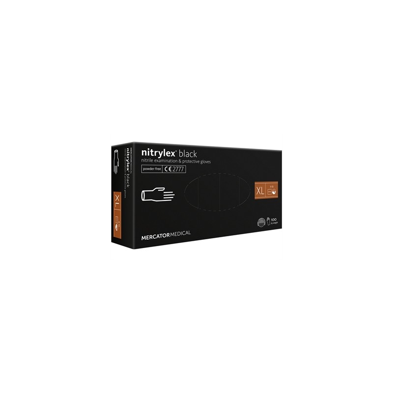 GUANTI NITRILE NITRYLEX BLACK - extra large