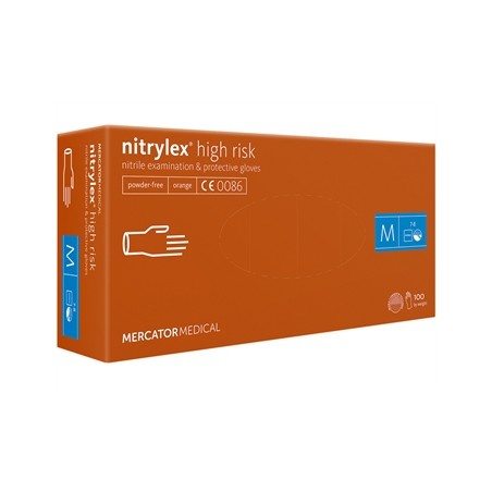 GUANTI NITRILE NITRYLEX ORANGE - medi