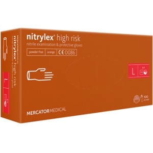GUANTI NITRILE NITRYLEX ORANGE - grandi