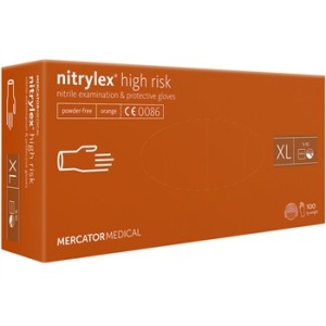 GUANTI NITRILE NITRYLEX ORANGE - extra large