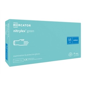 GUANTI NITRILE NITRYLEX LIGHT GREEN - medi
