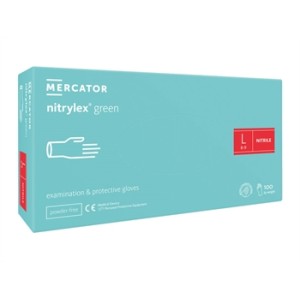 GUANTI NITRILE NITRYLEX LIGHT GREEN - grandi