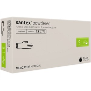 GUANTI LATTICE SANTEX - PREPOLVERIZZATI - piccoli