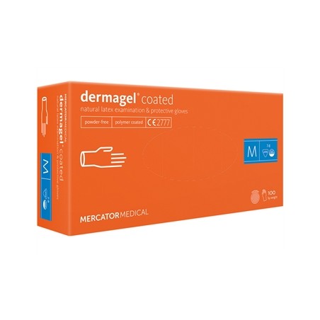 GUANTI LATTICE DERMAGEL - SENZA POLVERE - medi