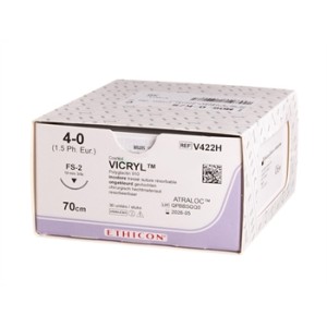 SUTURA ASSORBIBILE ETHICON VICRYL - 3/0 ago 24 mm