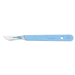 BISTURI SWANN-MORTON LAMA INOX N.22 - sterile