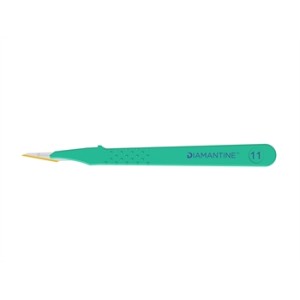 BISTURI DIAMANTINE LAMA INOX N.11 - sterile