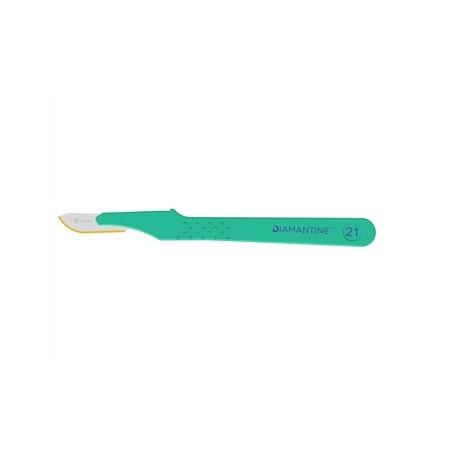 BISTURI DIAMANTINE LAMA INOX N.21 - sterile