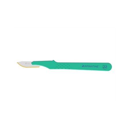 BISTURI DIAMANTINE LAMA INOX N.22 - sterile